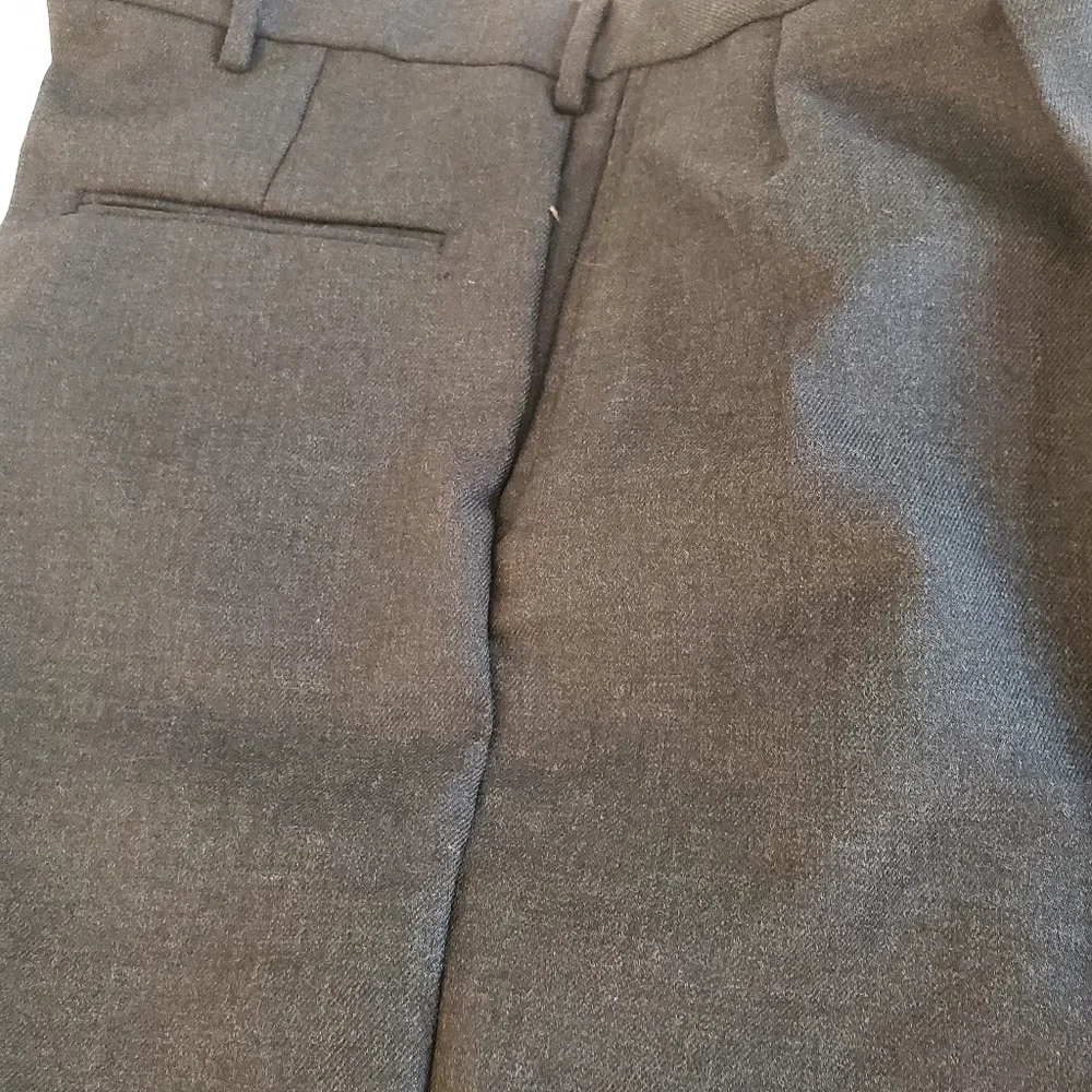 Bill Blass Menswear black/gray formal suit pants - Picture 2 of 14